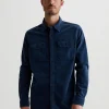 Aiden Utility Corduroy Shirt