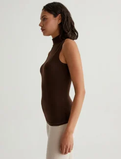 Edie Sleeveless Turtleneck