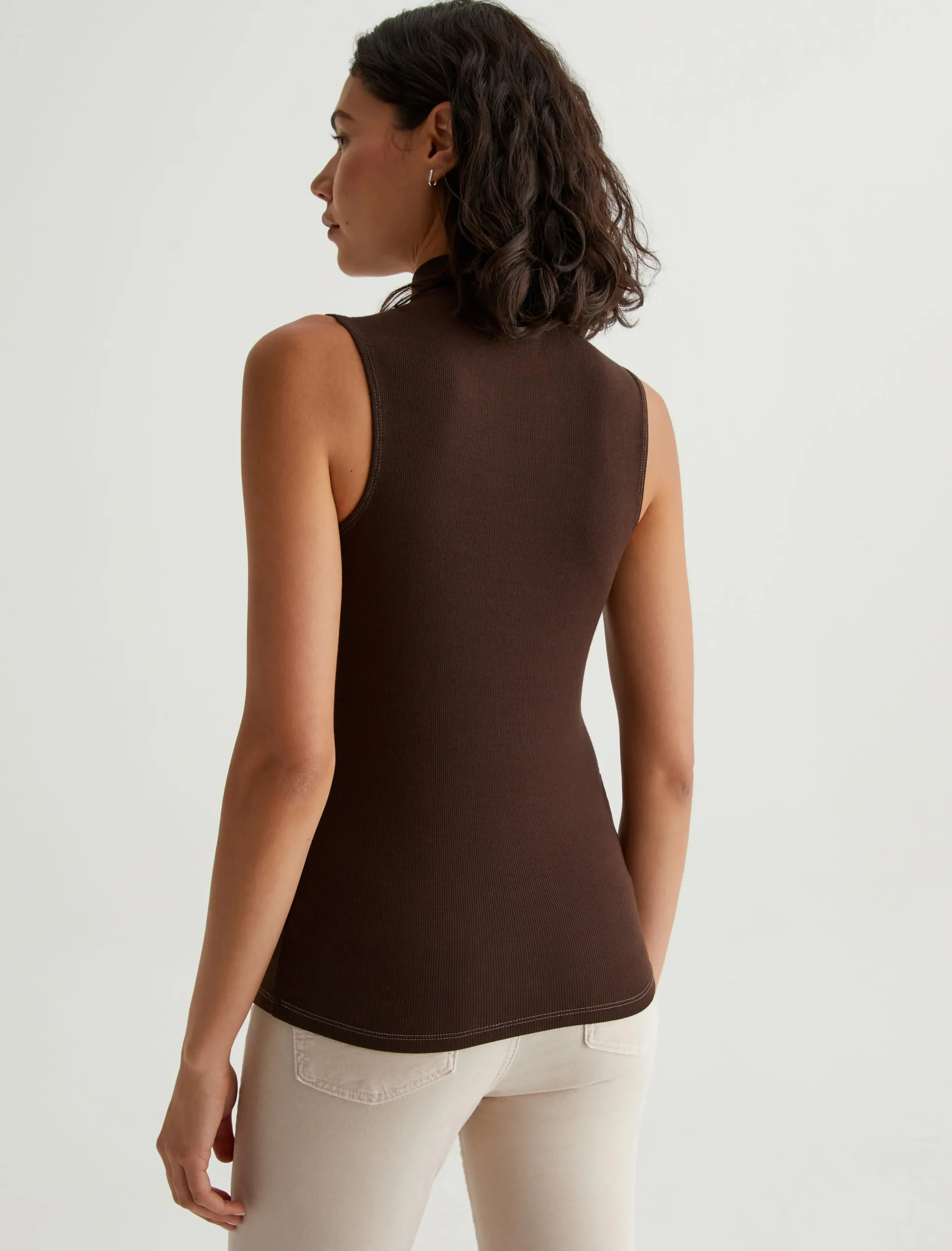 Edie Sleeveless Turtleneck
