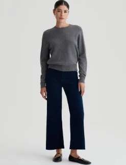 Saige Wide Leg Crop Corduroy