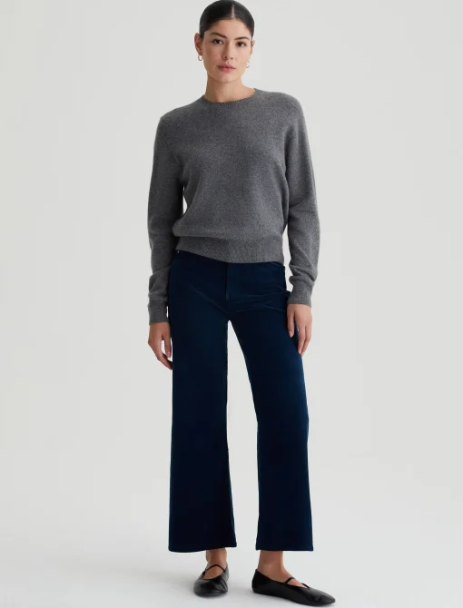 Saige Wide Leg Crop Corduroy