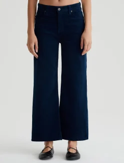 Saige Wide Leg Crop Corduroy